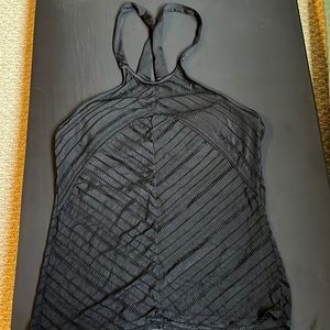 Black Crochet Tankini Top!